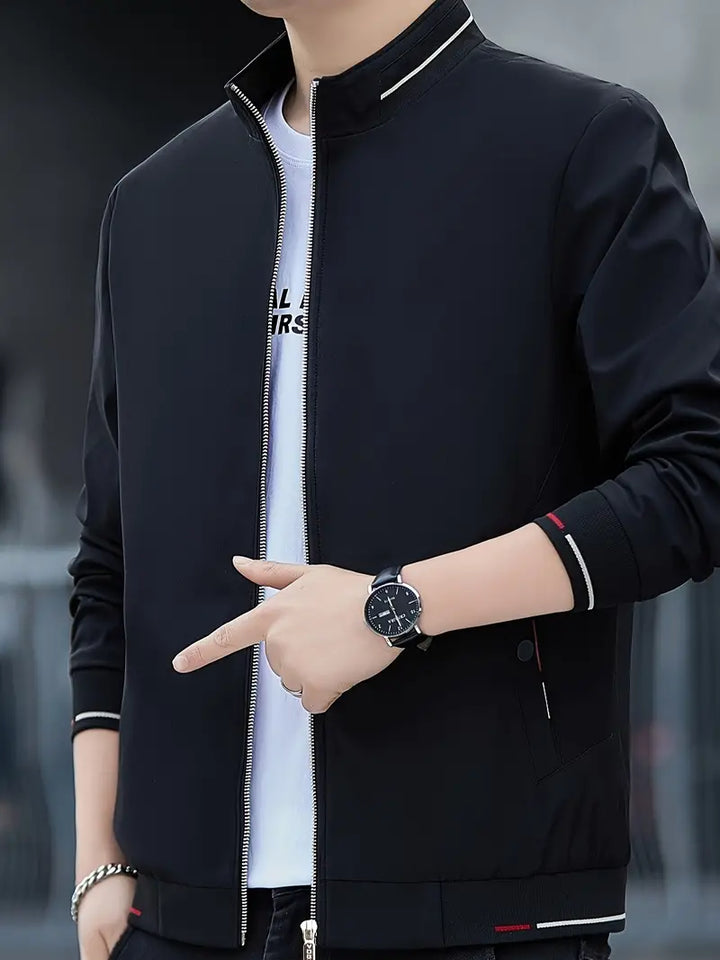 Levoire | Coupe Vent Zippé Homme Noir