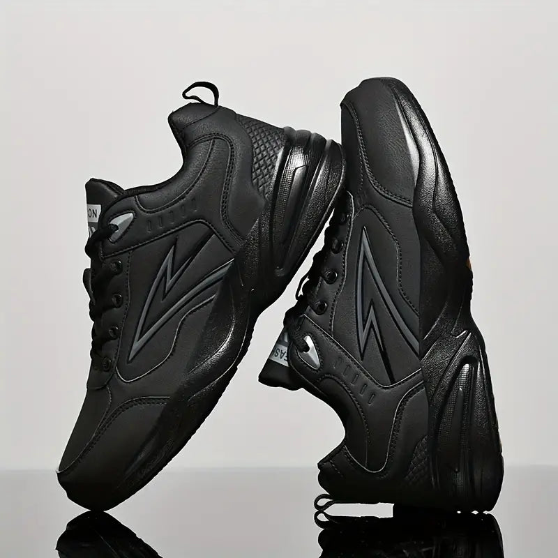 Levoire | Chaussures De Course Au Style Vintage Noir Gris