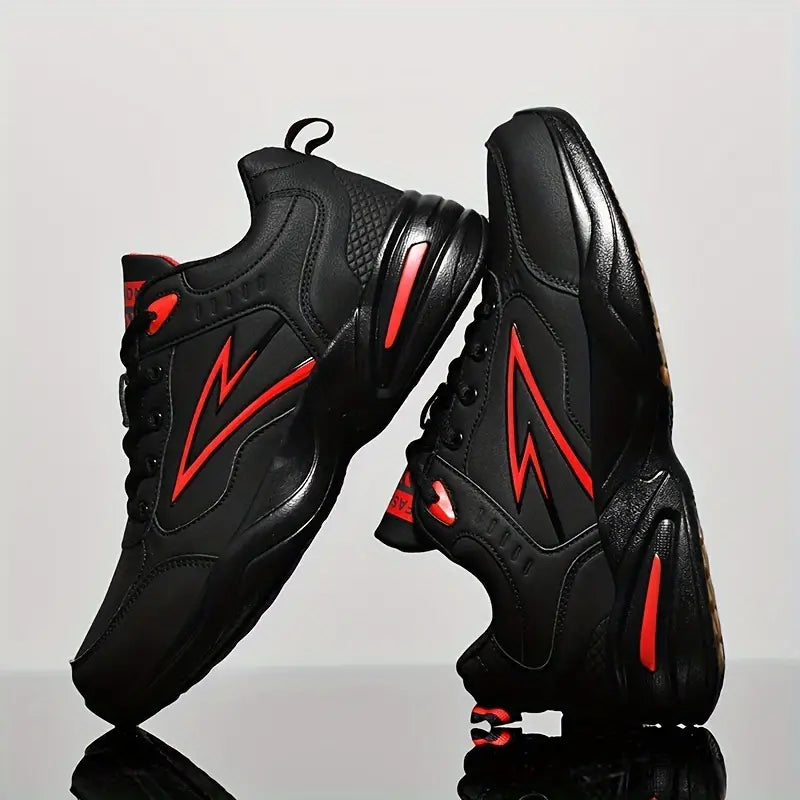 Levoire | Chaussures De Course Style Vinification Jofin Rétro Et Confortables Noir rouge