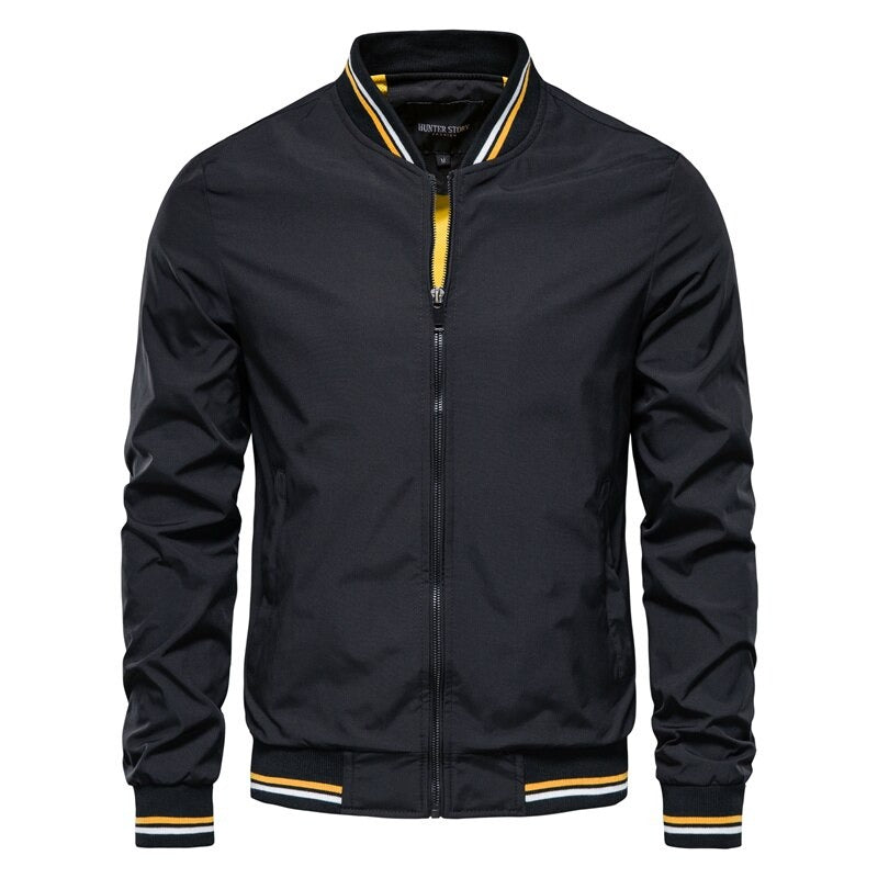 Levoire | Veste Bomber Élégante Pour Hommes Noir