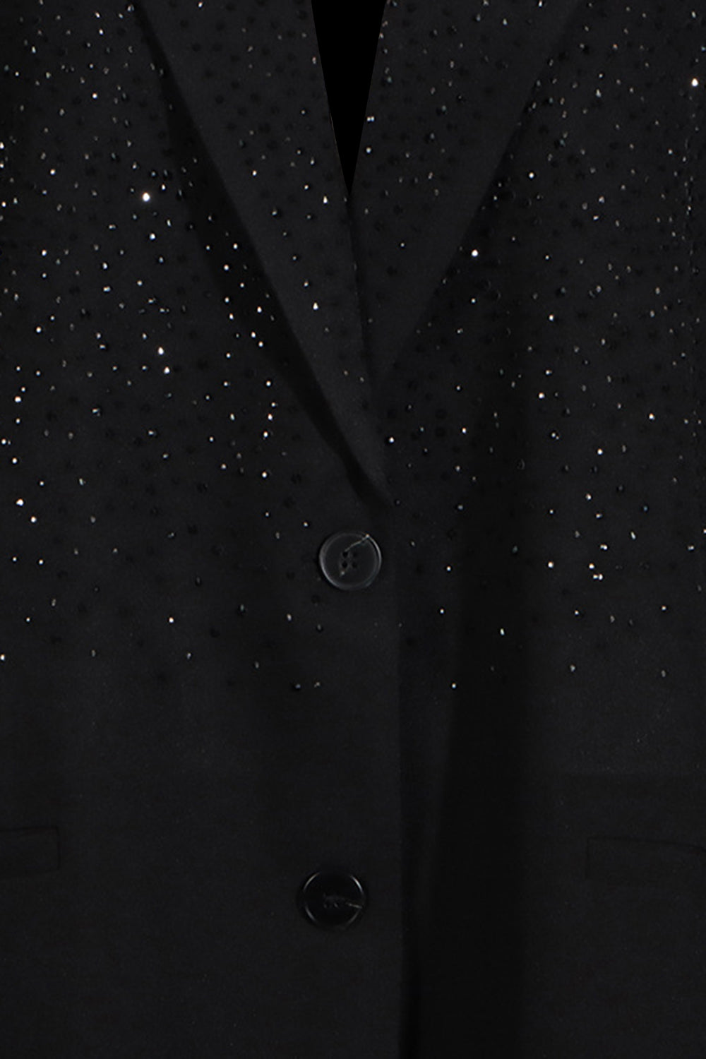 Levoire | Paillettes Grande Taille Long Noir Pour Femmes