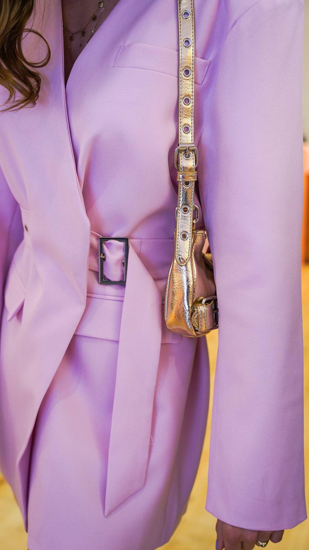 Levoire | Ceinture Robe Mini À Manches Longues Tenues Blazer