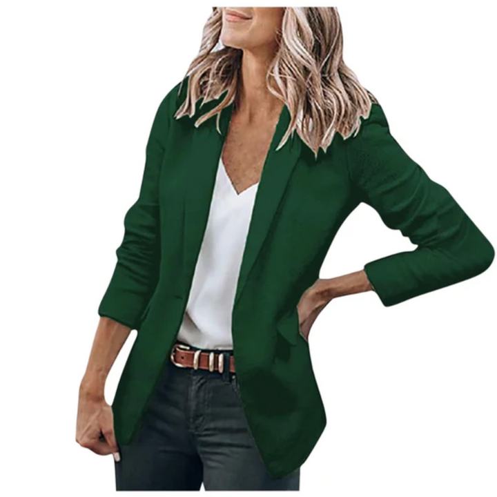 Levoire | Blazer Pour Femmes Élégant Pour Le Travail Et Les Loisirs Vert