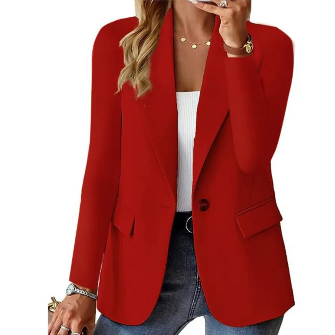 Levoire | Blazer Élégant Pour Femme Pour Chaque Occasion Rot