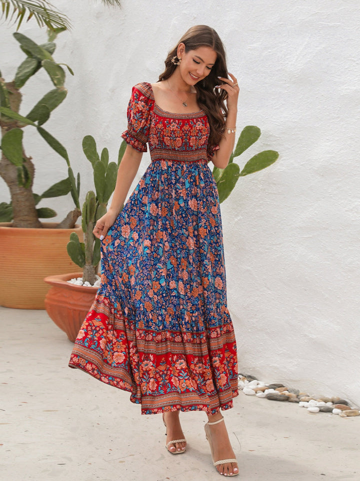 Levoire | Robe Maxime Style Bohémien Robe Légère En Coton Robe D'Été