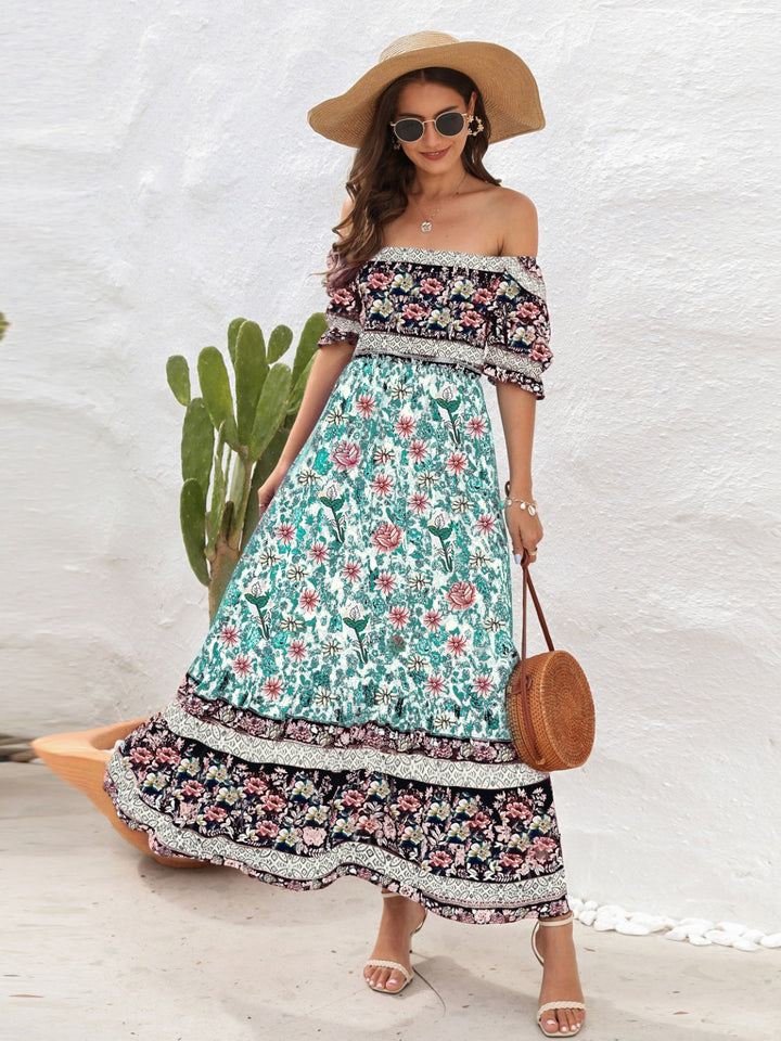 Levoire | Robe Maxime Style Bohémien Robe Légère En Coton Robe D'Été