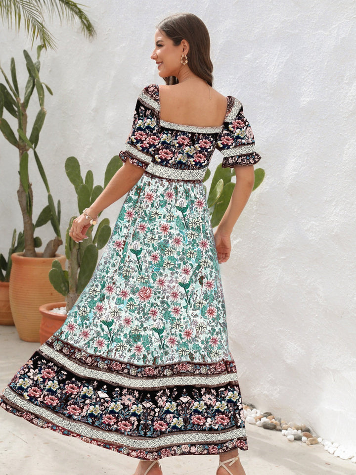 Levoire | Robe Maxime Style Bohémien Robe Légère En Coton Robe D'Été
