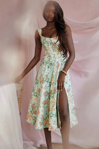 Levoire | Robe À Manches Sans Korsage Robe D'Été