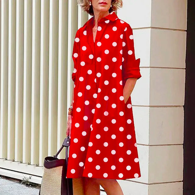 Levoire | Robe Maxi pour Femmes Rot