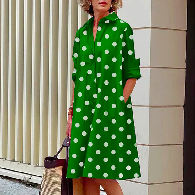 Levoire | Robe Maxi pour Femmes Vert