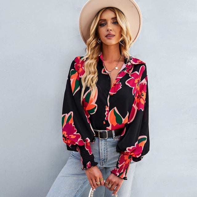 Levoire | Chemisier oversize pour femmes Rouge