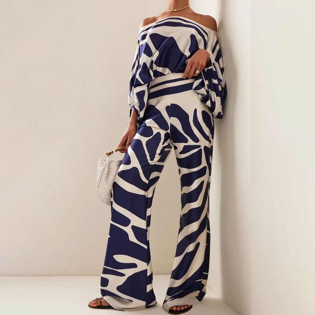 Levoire | Ensemble Satin Élégant Deux Pièces
