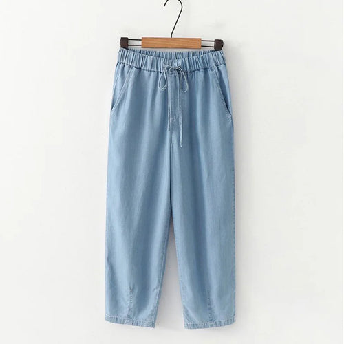 Levoire | Jeans En Lyocell À Taille Haute