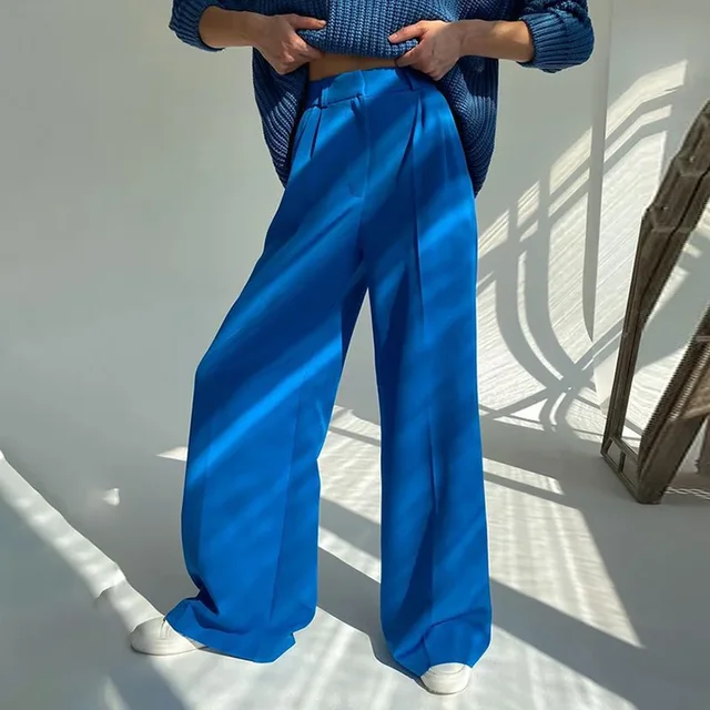 Levoire | Jambes Larges Bleu