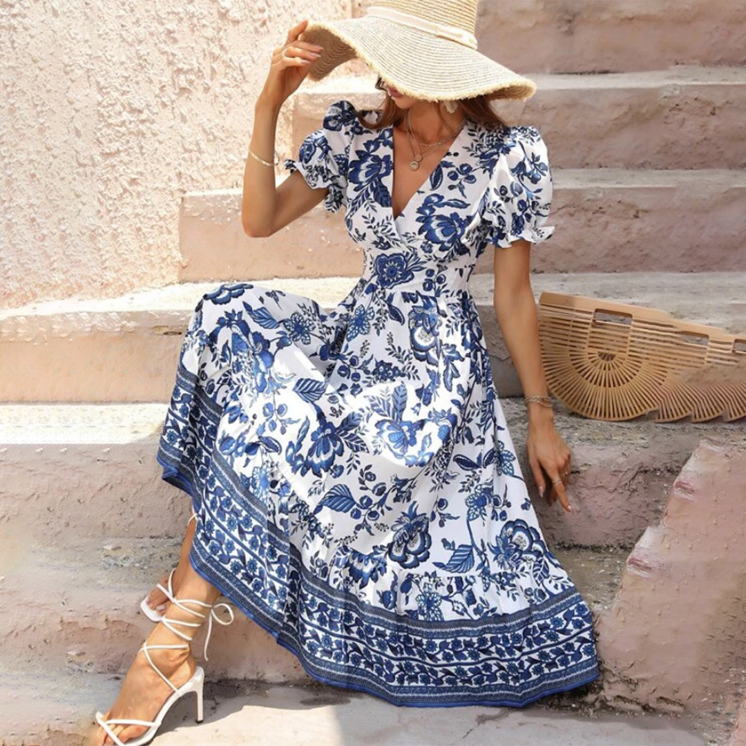 Levoire | Robe d'été moderne Bleu