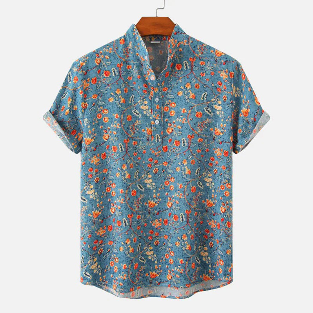Levoire | Chemise D'Été Élégante bleu
