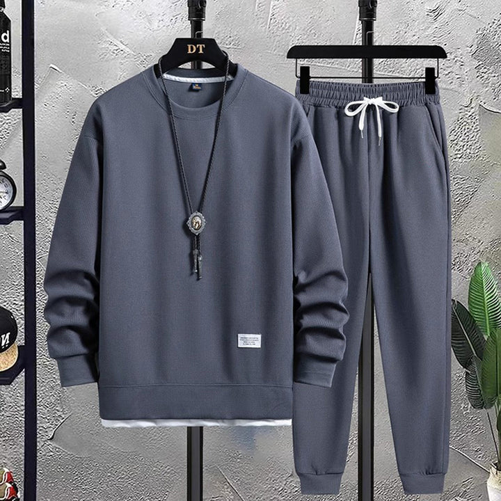 Levoire | Ensemble Deux Pièces Chic Homme Bleu
