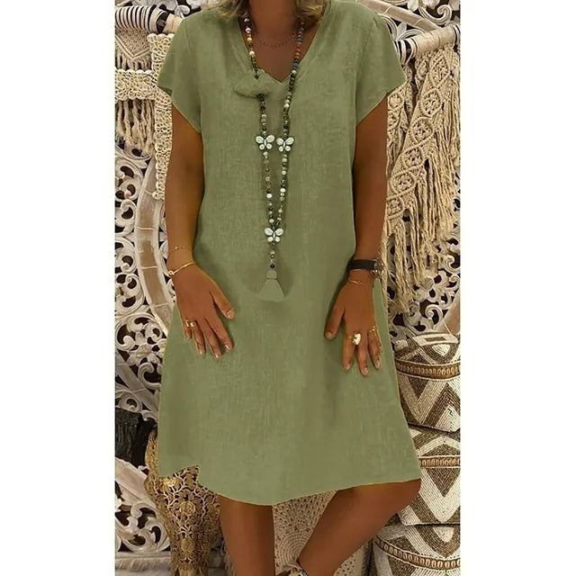Levoire | Robe midi pour femmes Vert
