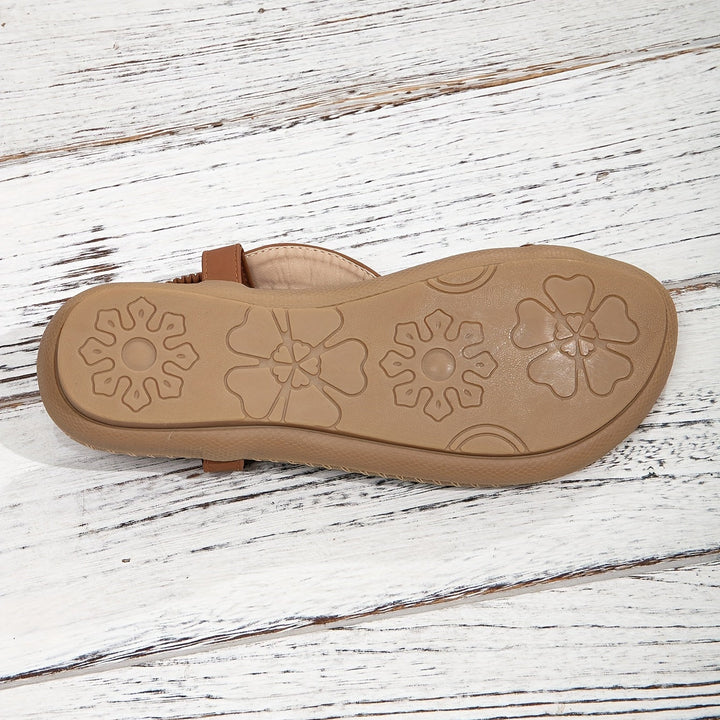 Levoire | Sandales Plates Élastiques Cheville Sandales Orthopédiques Sandales Pour Femmes