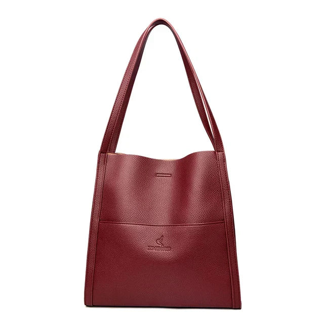 Levoire | Sac À Main En Cuir Élégant Rot