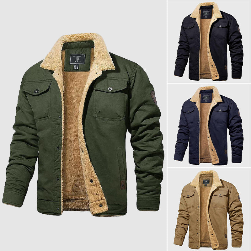 Levoire | Veste de Ville Homme Revers Manches Longues Élégante