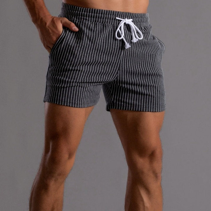 Levoire | Shorts De Fitness Super Extensibles Courts Pour Hommes gris