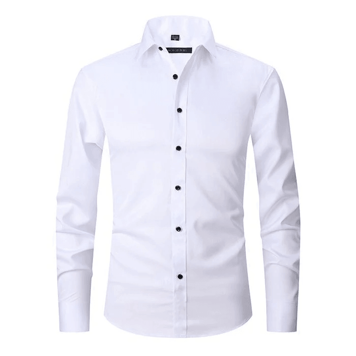 Levoire | Chemise Anti Boulochage Blanc