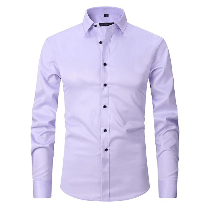 Levoire | Chemise Anti Boulochage Violet hell