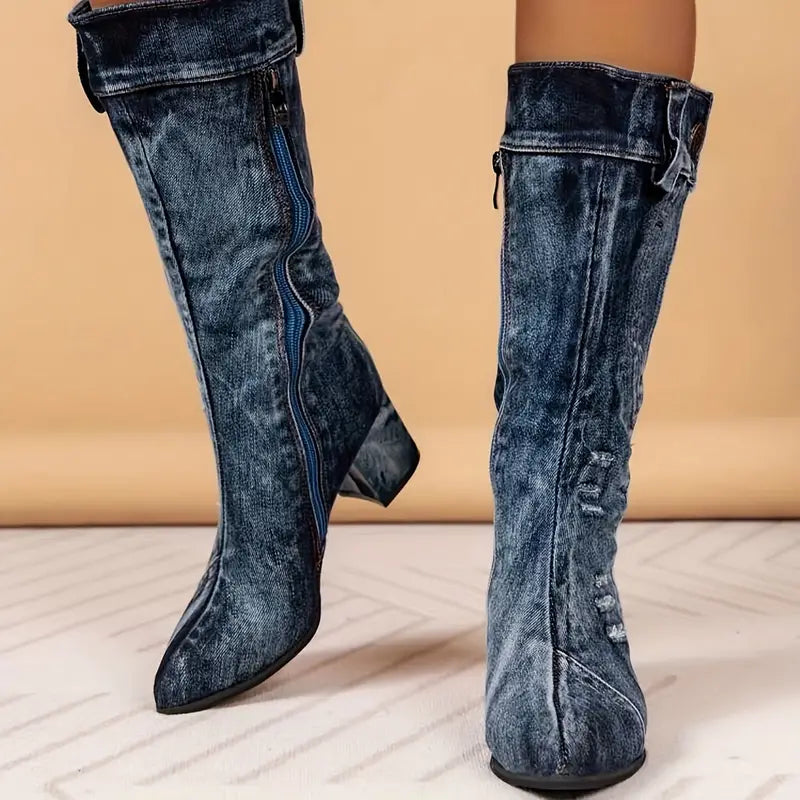 Levoire | Bottes Denim Statement
