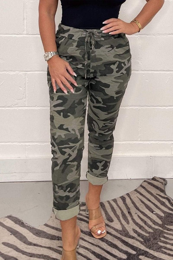 Levoire | Cordon Haut Avec Taille Vêtements Femme Vert