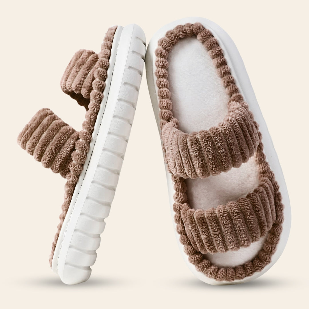 Levoire | Chaussettes de compression pour soulagement de la douleur Braun