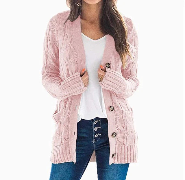 Levoire | Gilet à boutons à manches longues Rosa