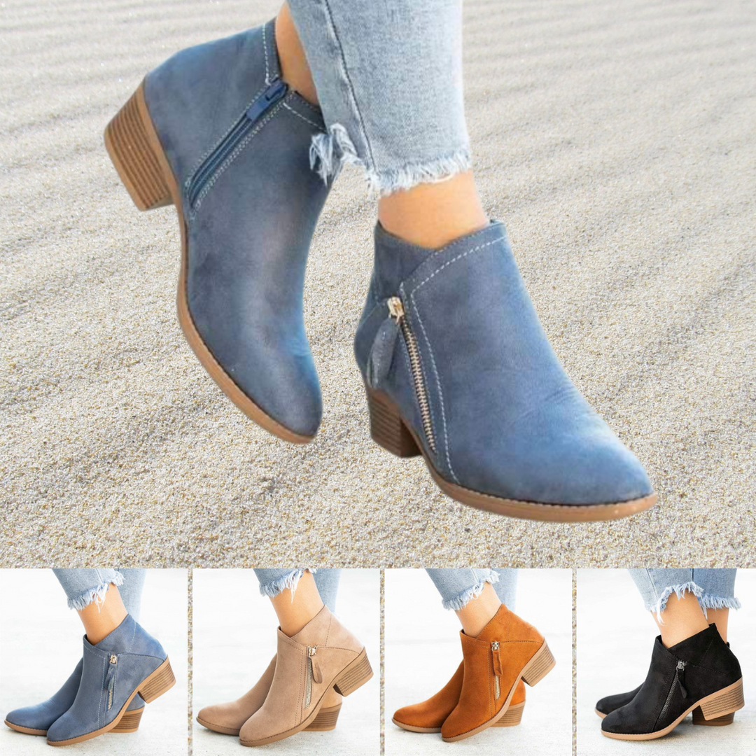 Levoire | Bottines avec Confort Ultime et Talon Stable pour Femmes