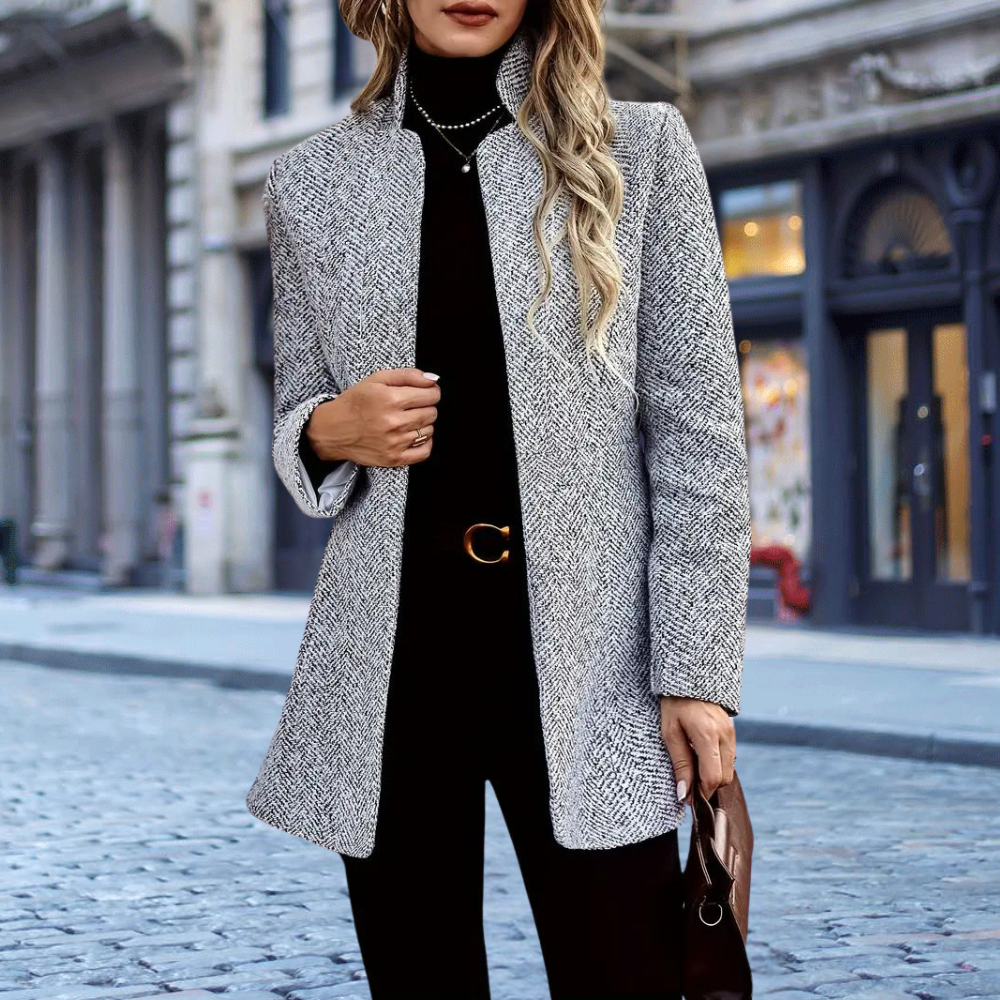 Levoire | Veste Ajustée Confortable Avec Manches Longues Et Poches