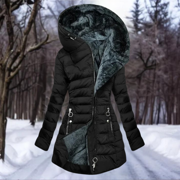 Levoire | Veste en Fleece Élégante pour Femmes NOIR