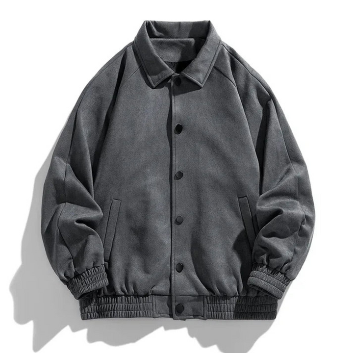 Levoire | Veste Vintage Au Style Intemporel Et Confortable Gris foncé