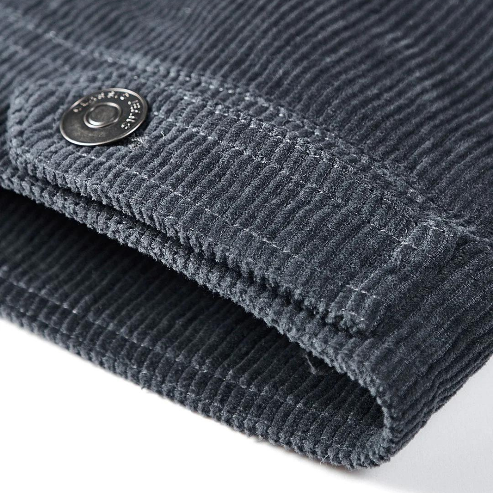 Levoire | Veste En Velours Côtelé À Manches Longues Avec Poches Et Bouton