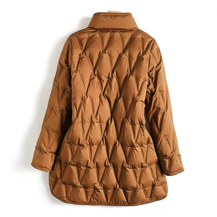 Levoire | Veste en duvet à manches longues avec poches et bouton