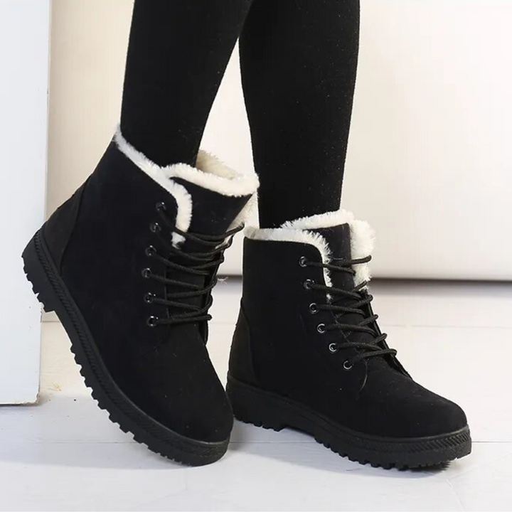 Levoire | Chaussure Cheville En Fausse Fourrure Chaude