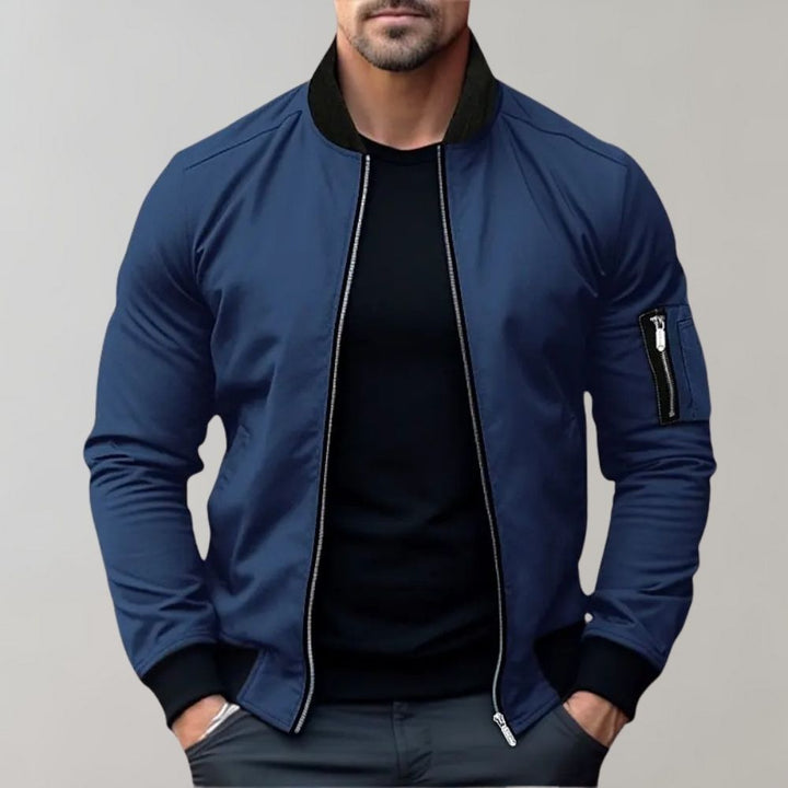 Levoire | Pull zip féminin Bleu