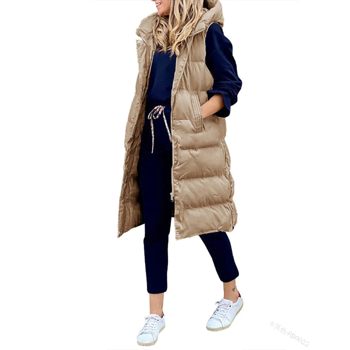 Levoire | Veste Chaude Sans Manches Khaki