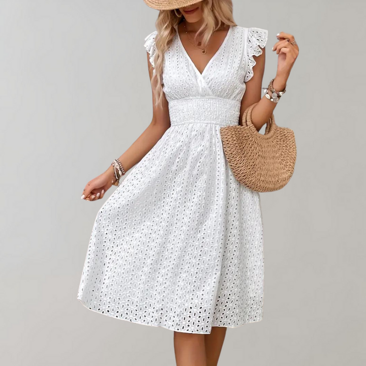 Levoire | Robe D'Été Élégante Avec Volants