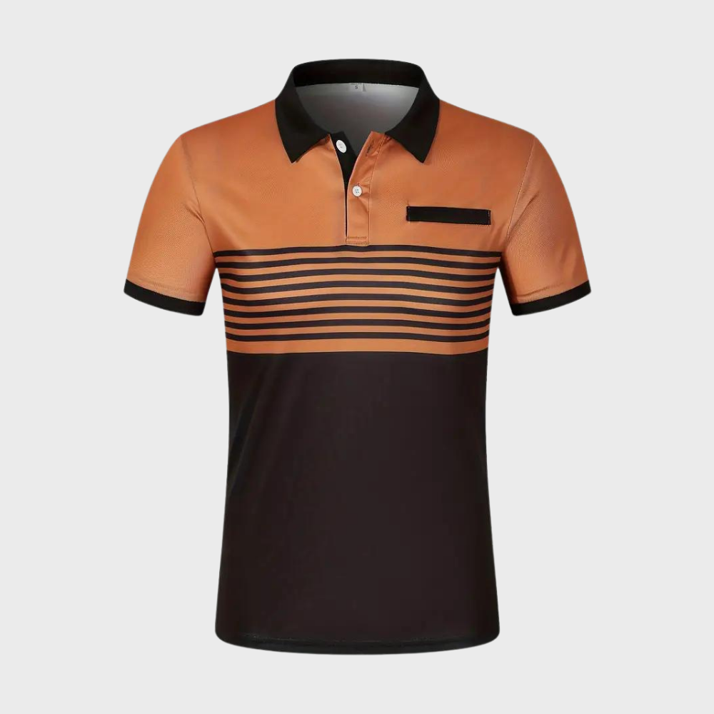 Levoire | Polo Rayé Décontracté Pour Homme