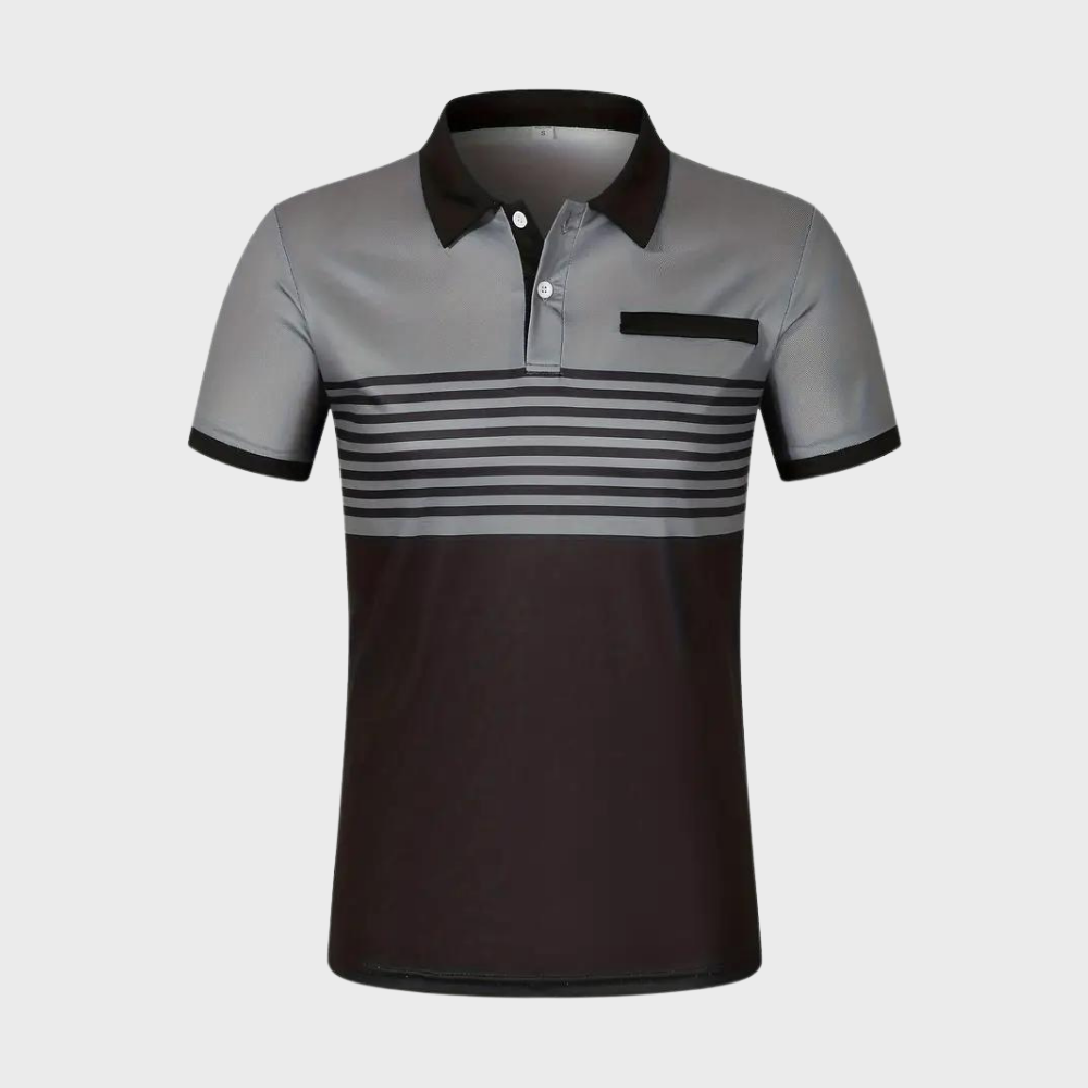 Levoire | Polo Rayé Décontracté Pour Homme