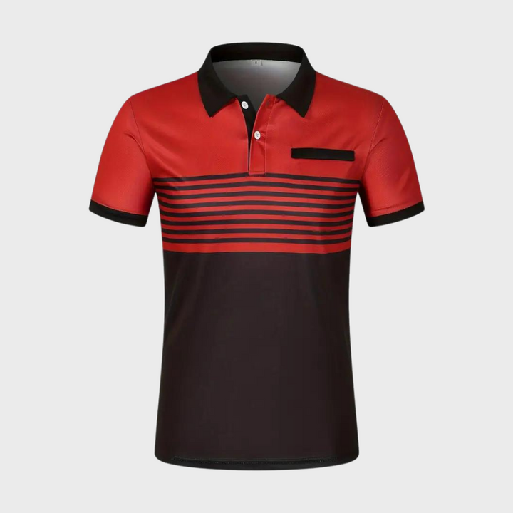 Levoire | Polo Rayé Décontracté Pour Homme