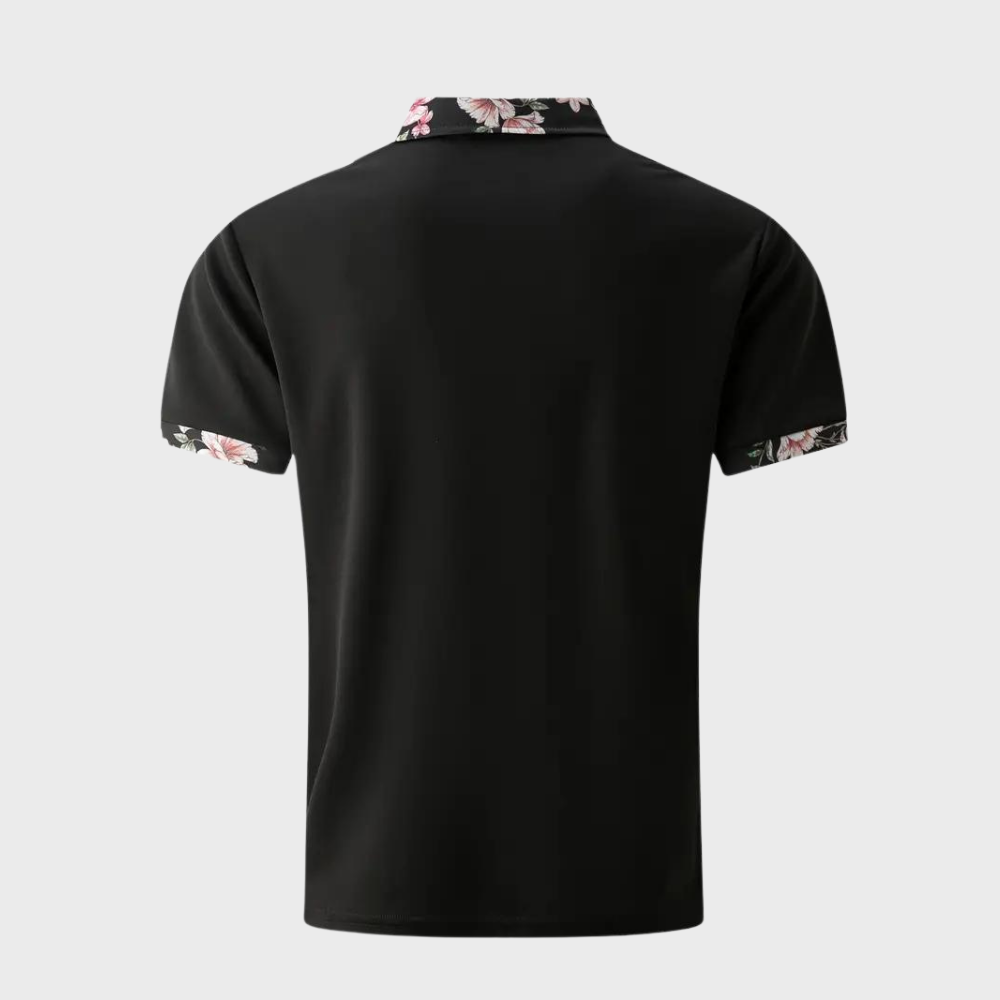 Levoire | Polo Décontracté Avec Imprimé Tropical Pour Homme