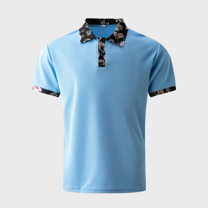 Levoire | Polo Décontracté Avec Imprimé Tropical Pour Homme
