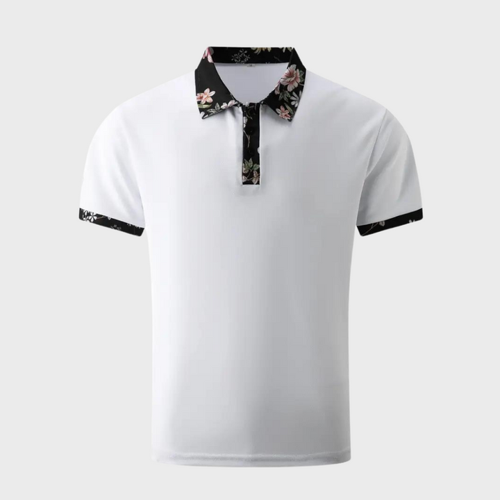 Levoire | Polo Décontracté Avec Imprimé Tropical Pour Homme
