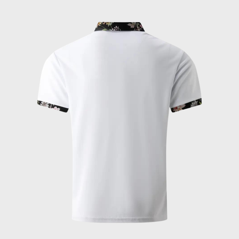 Levoire | Polo Décontracté Avec Imprimé Tropical Pour Homme