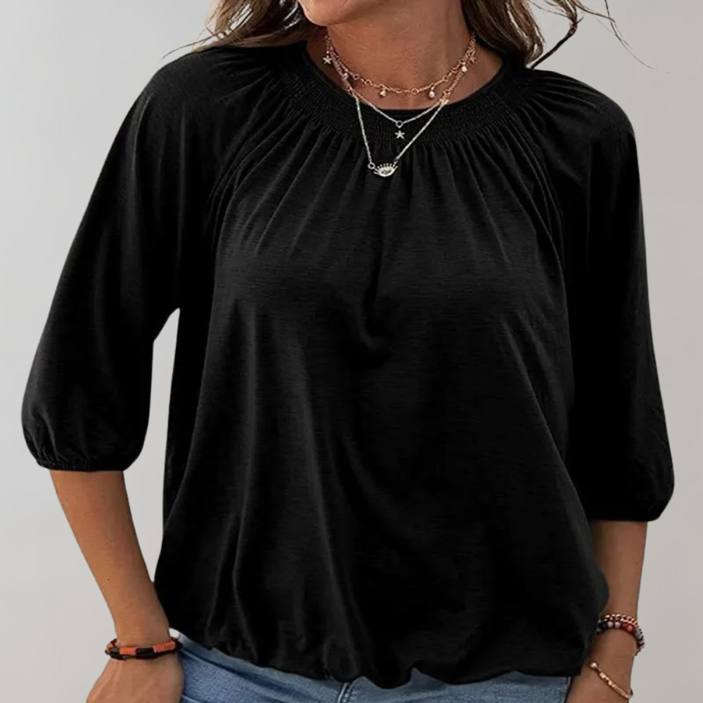 Levoire | T-Shirt Femme Tendance Avec Un Apparence Élégante Noir